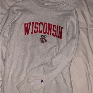 wisconsin champion crewneck